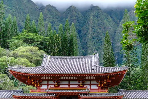 Japanse Pagode 4K-achtergrond · architecture · 3840×2560