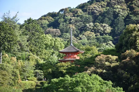 Japanse Pagode 4K-achtergrond · architecture · 3840×2560