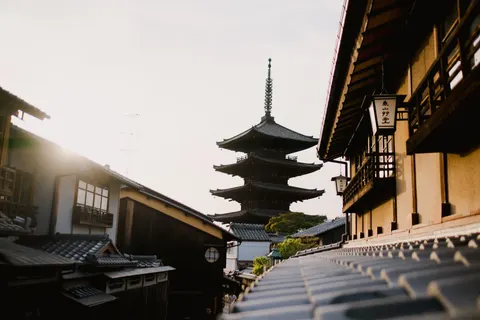 Japanse Pagode 4K-achtergrond · architecture · 3840×2560