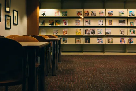 Grand Library 4K Wallpaper · architecture · 3840×2563