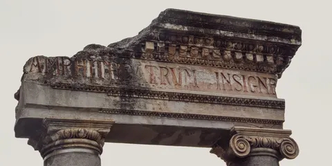 Roman Ruins 4K Wallpaper · architecture · 3840×1920