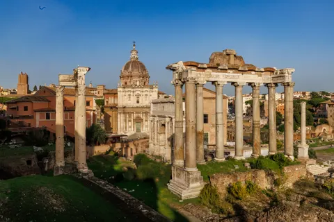 Roman Ruins 4K Wallpaper · architecture · 3840×2560