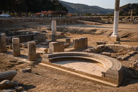 Roman Ruins 4K Wallpaper · architecture · 3840×2560