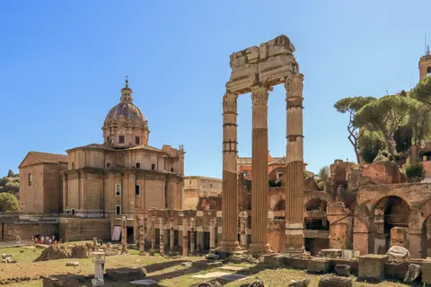 Roman Ruins 4K Wallpaper · architecture · 3840×2560