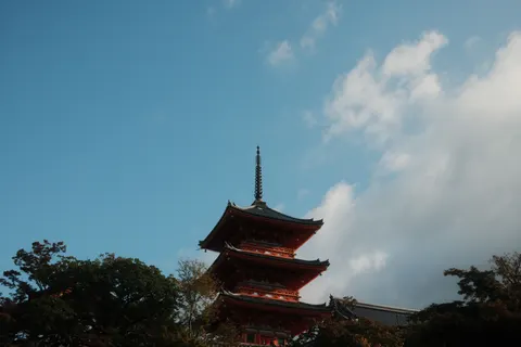 Japanse Pagode 4K-achtergrond · architecture · 3840×2560