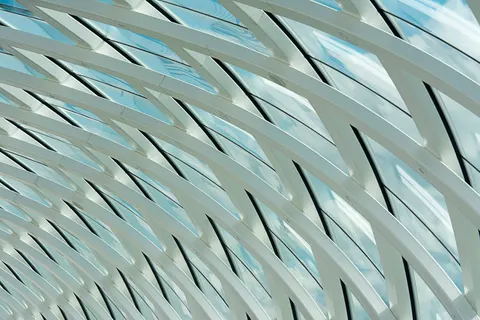 Futuristic Facade 4K Wallpaper · architecture · 3840×2560