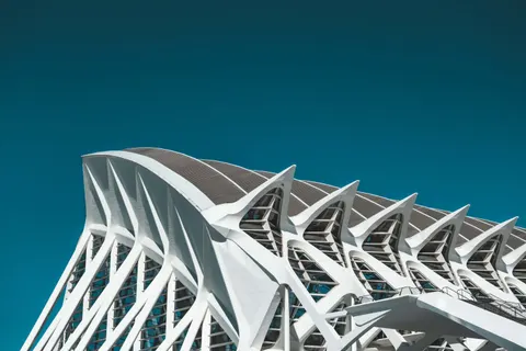 Futuristic Facade 4K Wallpaper · architecture · 3840×2560