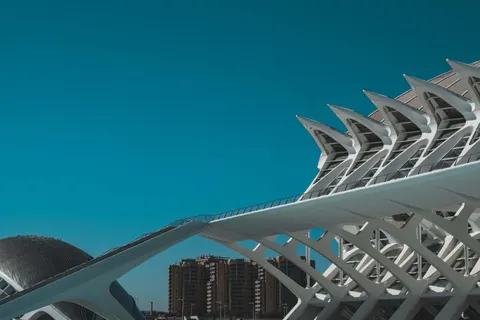 Futuristic Facade 4K Wallpaper · architecture · 3840×2560