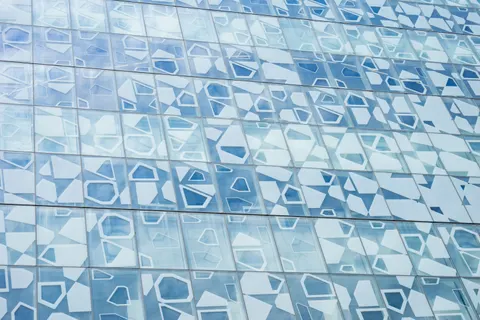 Futuristic Facade 4K Wallpaper · architecture · 3840×2560