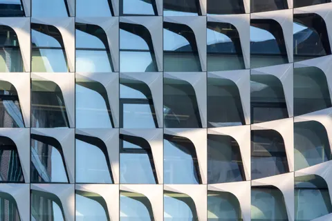 Futuristic Facade 4K Wallpaper · architecture · 3840×2560
