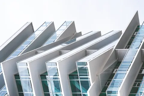 Futuristic Facade 4K Wallpaper · architecture · 3840×2560