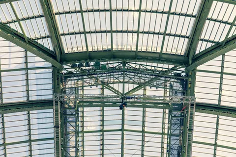Glass Dome 4K Wallpaper · architecture · 3840×2560
