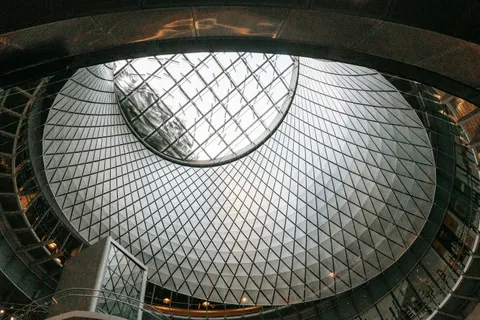 Glass Dome 4K Wallpaper · architecture · 3840×2560