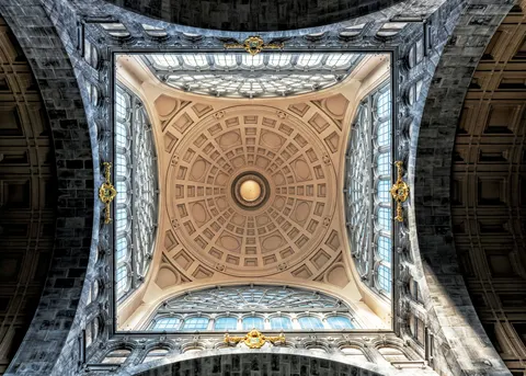 Glass Dome 4K Wallpaper · architecture · 3840×2743