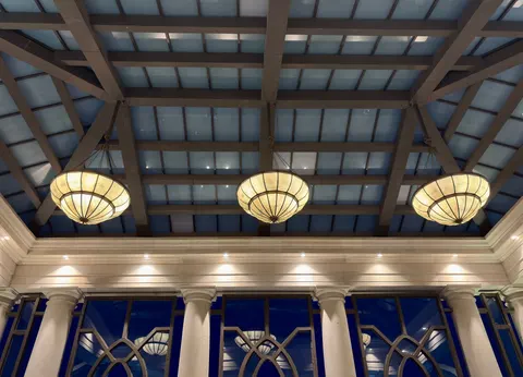 Glass Dome 4K Wallpaper · architecture · 3840×2770