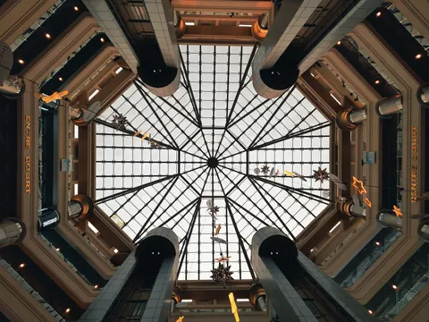Glass Dome 4K Wallpaper · architecture · 3840×2880