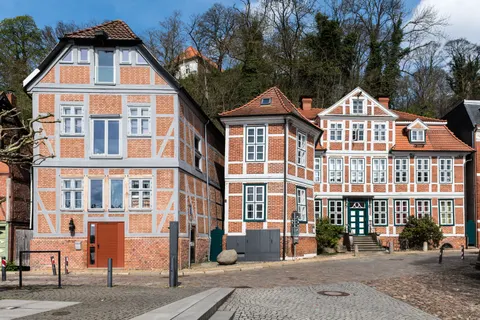 Colorful Houses 4K Wallpaper · architecture · 3840×2560