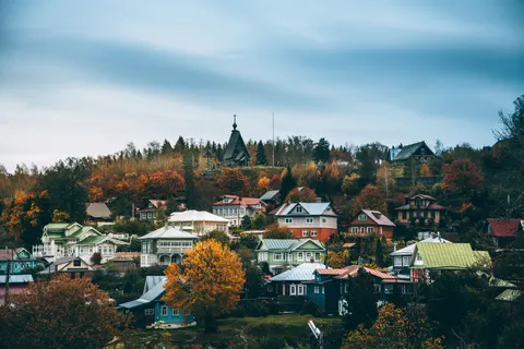 Colorful Houses 4K Wallpaper · architecture · 3840×2560