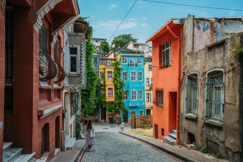 Colorful Houses 4K Wallpaper · architecture · 3840×2560