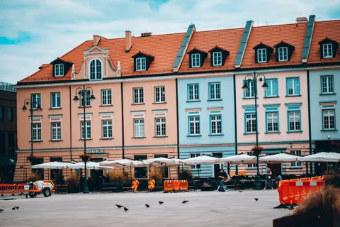 Colorful Houses 4K Wallpaper · architecture · 3840×2560