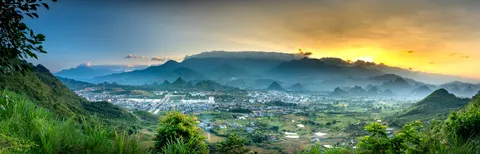 Mountain Panorama 4K Wallpaper · mountains · 3840×1234