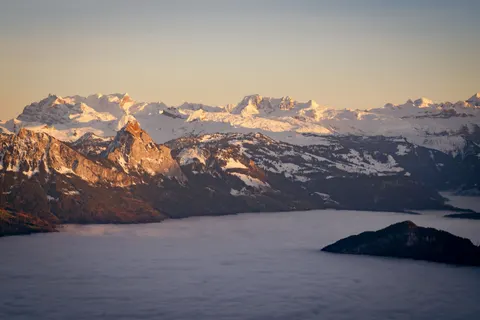 Mountain Panorama 4K Wallpaper · mountains · 3840×2561
