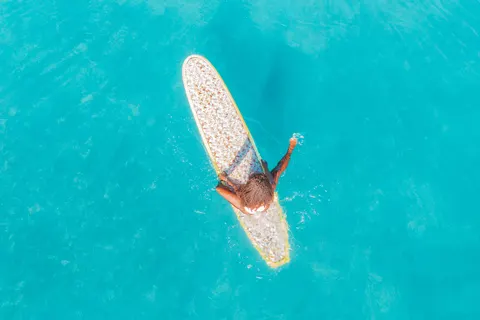 Обои Пляж сверху 4K · ocean · 3840×2558