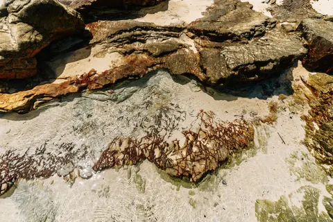 Beach from Above 4K Wallpaper · ocean · 3840×2560