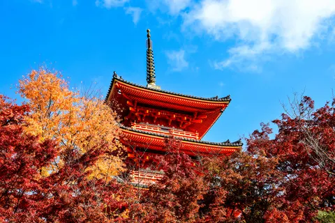 والپیپر پاگودای ژاپنی با کیفیت 4K · architecture · 3840×2560