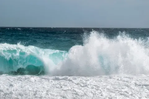 خلفية موجة ركوب الأمواج بدقة 4K · ocean · 3840×2560