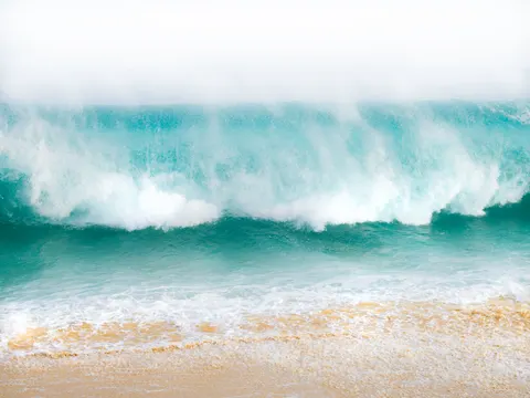 Surf Wave 4K Wallpaper · ocean · 3840×2878