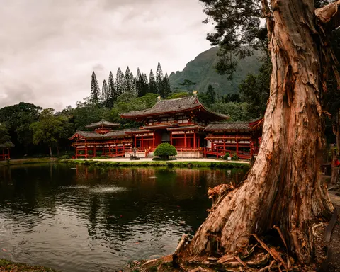 Japanse Pagode 4K-achtergrond · architecture · 3840×3072