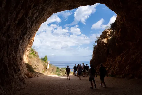 Sea Cave 4K Wallpaper · ocean · 3840×2560