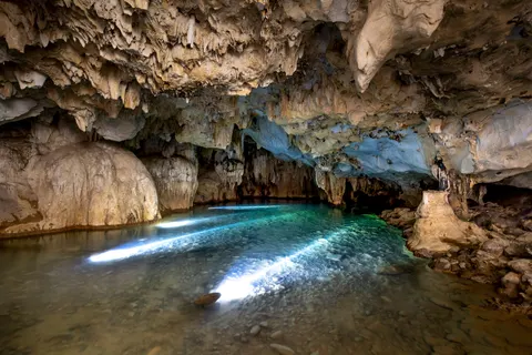 Sea Cave 4K Wallpaper · ocean · 3840×2560
