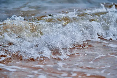 Sea Foam 4K Wallpaper · ocean · 3840×2560