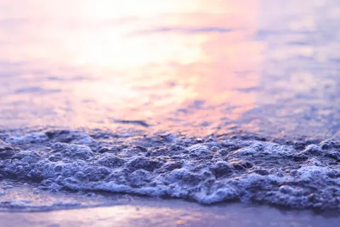 Sea Foam 4K Wallpaper · ocean · 3840×2561