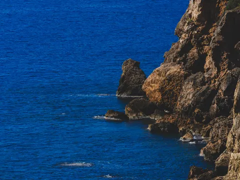 Meeresklippe 4K Hintergrundbild · ocean · 3840×2880