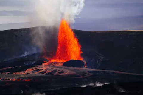 Volcano 4K Wallpaper · nature · 3840×2560