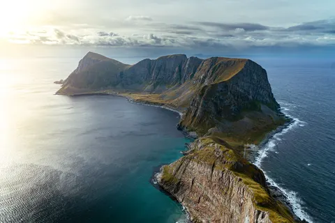 Papel de parede Ilha aérea 4K · ocean · 3840×2560