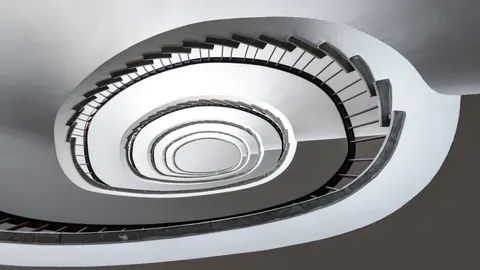 Spiral Merdiven 4K Duvar Kağıdı · architecture · 3840×2160
