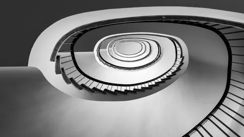 Wendeltreppe 4K Hintergrundbild · architecture · 3840×2160