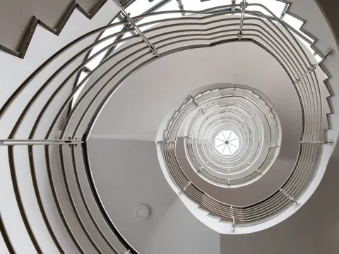 螺旋樓梯 4K桌布 · architecture · 3840×2880