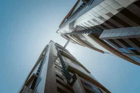 Papel de parede Horizonte de Dubai 4K · city · 3840×2560