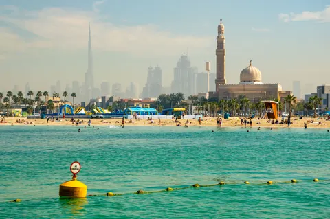 Dubai Skyline 4K Wallpaper · city · 3840×2553