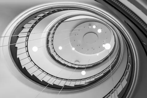 Sfondo Scala a Chiocciola 4K · architecture · 3840×2560
