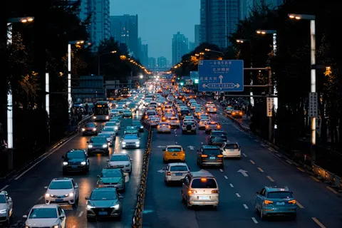 Shanghai Night 4K Wallpaper · city · 3840×2560