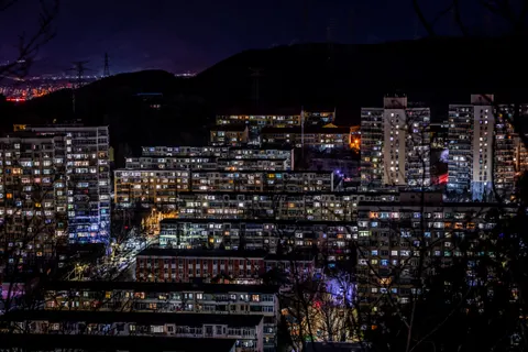 Shanghai Night 4K Wallpaper · city · 3840×2560
