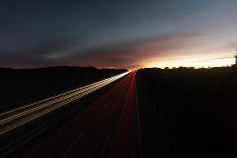 Light Trails 4K Wallpaper · city · 3840×2560