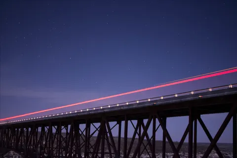 Light Trails 4K Wallpaper · city · 3840×2560