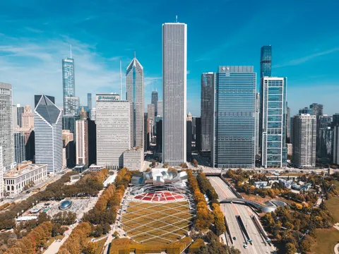 Chicago Skyline 4K Wallpaper · city · 3840×2880